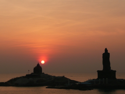 Sunrise sur Kanyakumari