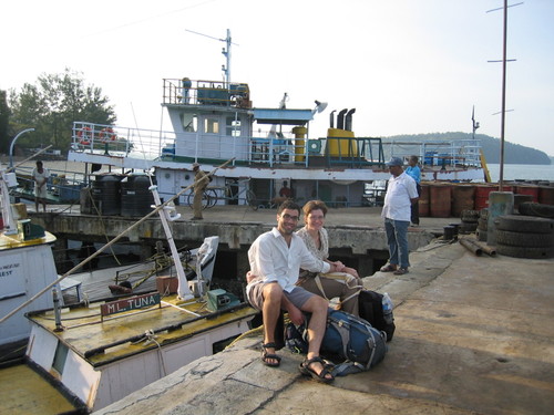 Quay side at Long Island