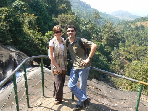 Near to the second waterfall