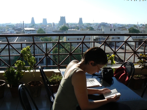Petit dej en terrasse