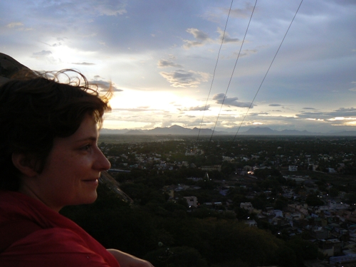 Sunset à Tiruparankundram