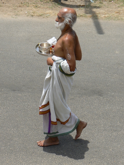 Prêtre du temple de Chamundeswari