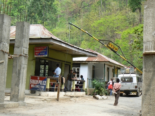 Frontière du sikkim